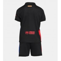 Camiseta Barcelona Segunda Equipación Replica 2024-25 para niños mangas cortas (+ Pantalones cortos)